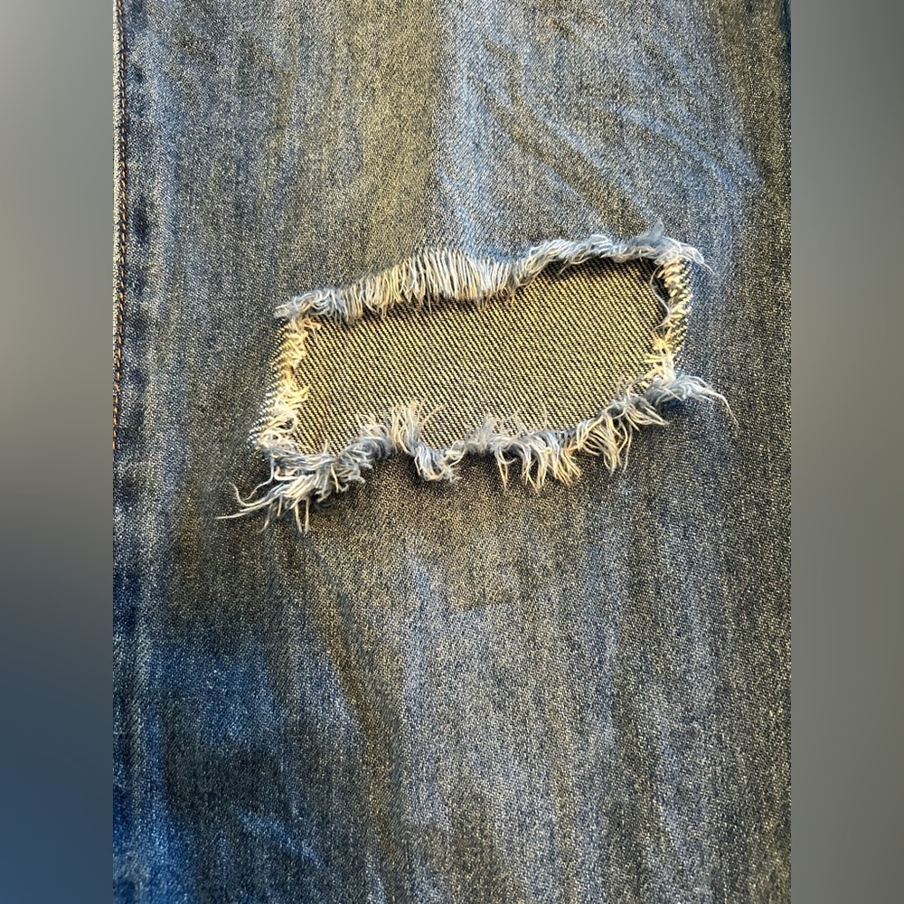 Insane Gene High Rise Straight Distressed Jeans - Picture 3 of 12